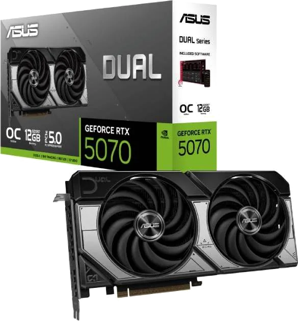 ASUS DUAL GeForce RTX 5070 OC
