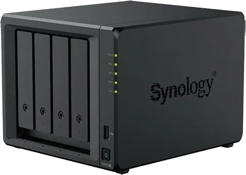 Synology DiskStation DS925+ 4 Bay Desktop NAS Enclosure with NVMe M.2 Support
