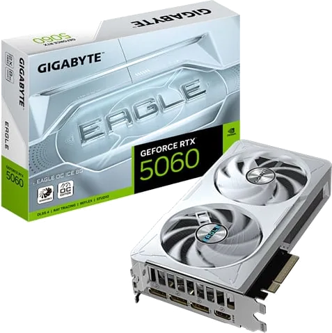 Gigabyte GeForce RTX 5060 EAGLE OC ICE 8GB