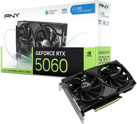 PNY GeForce RTX 5060 DUAL FAN OC 8GB
