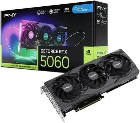 PNY GeForce RTX 5060 ARGB EPIC-X RGB OC 8GB