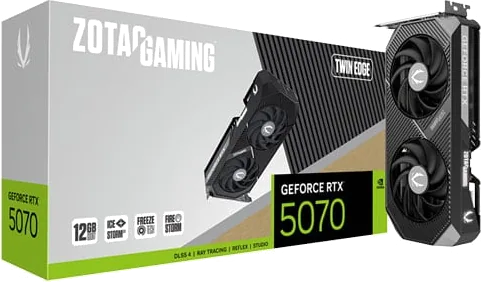 ZOTAC GeForce RTX 5070 Twin Edge 12GB