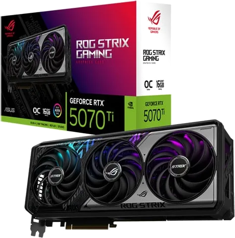ASUS ROG STRIX GeForce RTX 5070 Ti OC