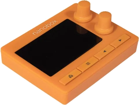 1010music nanobox | tangerine Compact Streaming Sampler