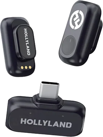 Hollyland LARK A1 Mini Duo With USB-C Reciever (Space Grey)