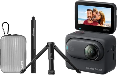 Insta360 GO 3S Midnight Black 128GB Premium Kit