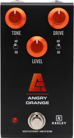 Keeley Electronics Angry Orange Distortion and Fuzz Pedal