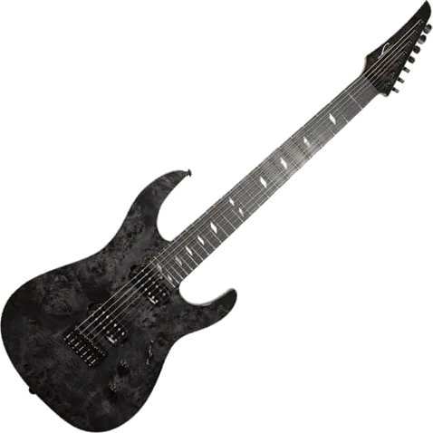 Legator N7SS 7-String Black Burl