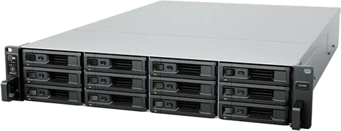 16 Bay Synology UC3400 Active-Active SAN, 2U, 8-Core Intel Xeon, 8GB DDR4 ECC, 2.5"/3.5" SAS, 2x 10GbE