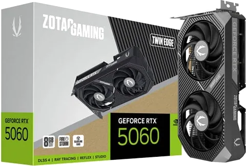 ZOTAC GeForce RTX 5060 TWIN EDGE 8GB