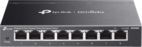 tp-link 8-Port ES208G Omada Gigabit Easy Managed Switch