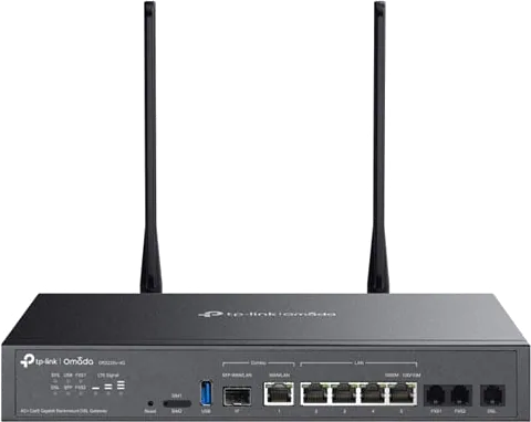 tp-link Omada DR3220v-4G 4G+ Cat6 Gigabit Rackmount DSL Gateway