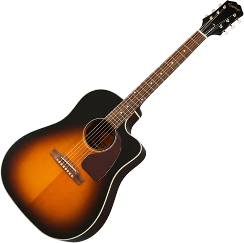 Epiphone J-45 EC Aged Vintage Sunburst Gloss