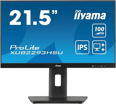 iiyama ProLite XUB2293HSU-B7 21.5" Full HD 100Hz Adaptive Sync IPS Monitor