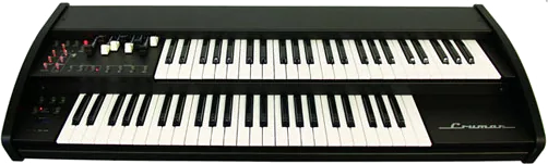 Crumar - Sorrento Organ, Dual Manual Organ with two 49-Note Keyboards, includes Rotary Pedal