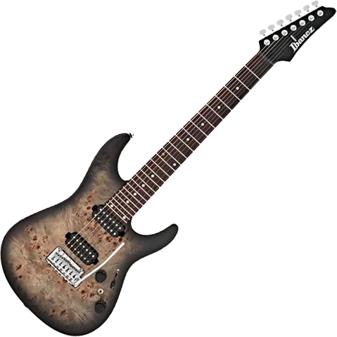 (Ex-Display) Ibanez AZ427P1PB Charcoal Black Burst