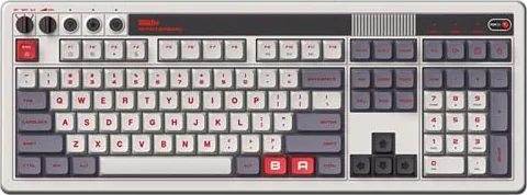 8BitDo Retro Mechanical Wireless Gaming Keyboard N Edition - ANSI US Layout
