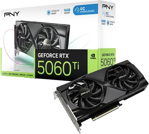 PNY GeForce RTX 5060 Ti OC DUAL Fan 8GB