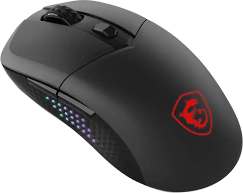 MSI Versa 300 Elite Wireless Black RGB Optical 26000dpi Gaming Mouse