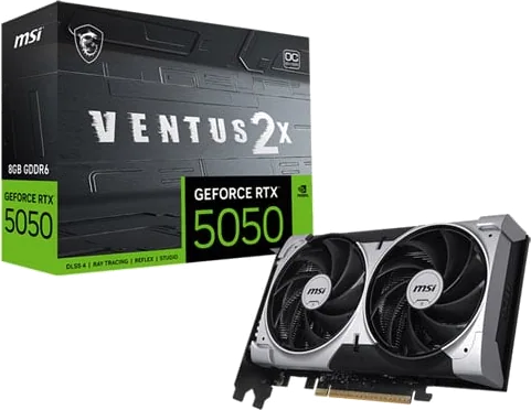 MSI GeForce RTX 5050 VENTUS 2X OC 8GB