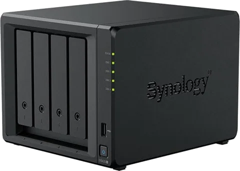 Synology DiskStation DS425+ 4 Bay Desktop NAS Enclosure with NVMe M.2 Support