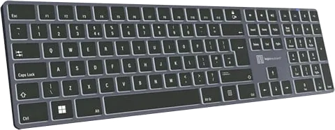 LogicKeyboard TITAN Wireless Backlit Keyboard Windows