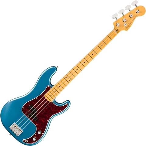 Fender - American Professional Classic Precision Bass, Maple Fingerboard, Faded Lake Placid Blue