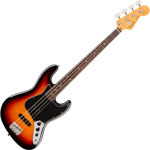 Fender - American Professional Classic Jazz Bass, Rosewood Fingerboard, 3-Color Sunburst