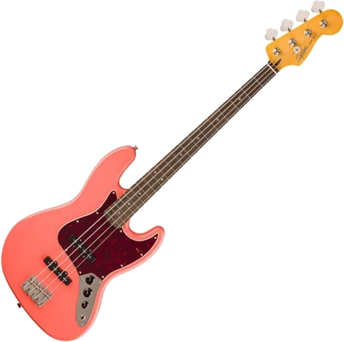 Squier Classic Vibe '60s Jazz Bass Tahitian Coral