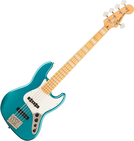Squier Classic Vibe Active '70s Jazz Bass V Ocean Turquoise