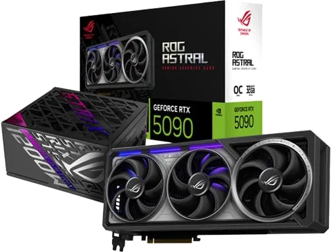 ASUS ROG Astral GeForce RTX 5090 GAMING OC + ROG Strix 1200W Platinum PSU Bundle