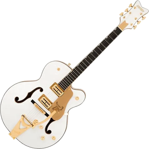 Gretsch Synchromatic Falcon Hollow Body Single-Cut with Bigsby, Snowcrest White