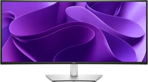 Dell Pro 34 Plus 34" Curved IPS Silver / Black USB-C Hub Monitor with KVM