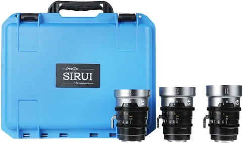 Sirui IronStar T1.9 3-Lens Kit (PL/EF Mount)