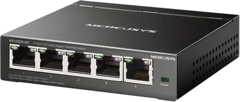 Mercusys MS105GS-M2 5-Port Multi-Gigabit Desktop Switch