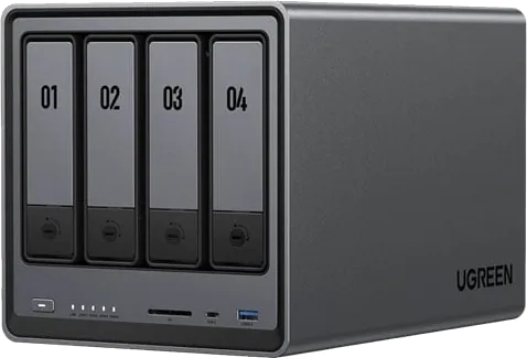 UGREEN NASync DXP4800 Plus 4 Bay NAS Enclosure for HDD/SSD