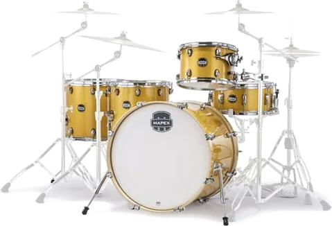 Mapex Mars Birch MA528SF-YD Crossover Shell Pack Sunflower Sparkle
