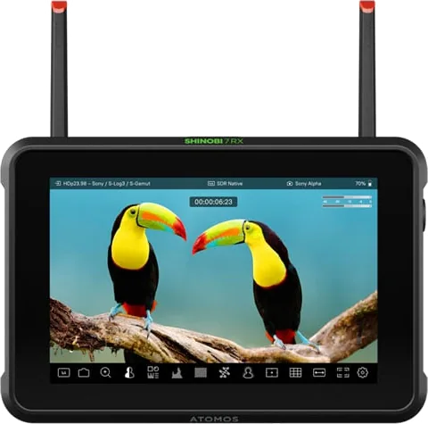 Atomos Shinobi 7 RX 7-inch HDR Video & Photo Monitor with Camera Control