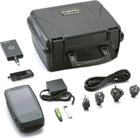 NetAlly CyberScope CE-E Partial Tri-Band Network Vulnerability Scanner Kit