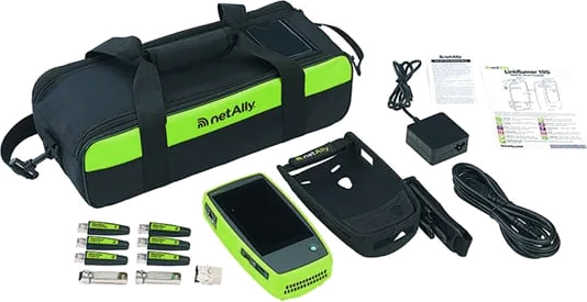 NetAlly LinkRunner 10G Professional Advanced Multi-Gig/10G Cable & Network Tester Kit