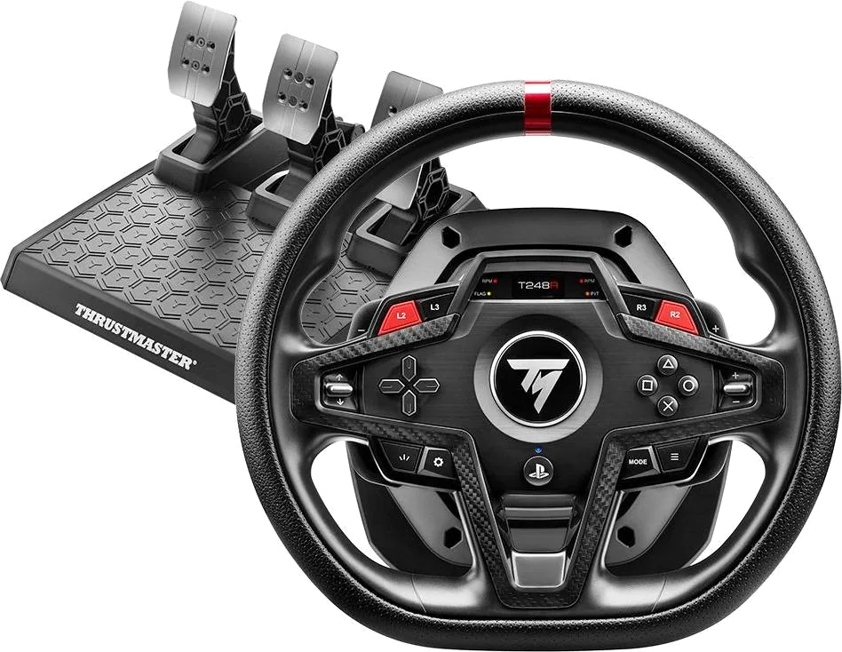 Thrustmaster T248R 3.1nm Force Feedback Racing Wheel and Pedal Set for PS5, PS4 & PC