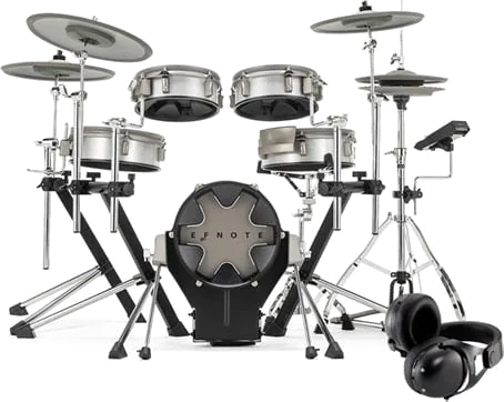 EFNOTE 3 Style-B Electronic Drum Kit inc FREE Headphones