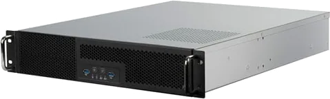 SilverStone 2U Rackmount Server Case with Dual 5.25" Support