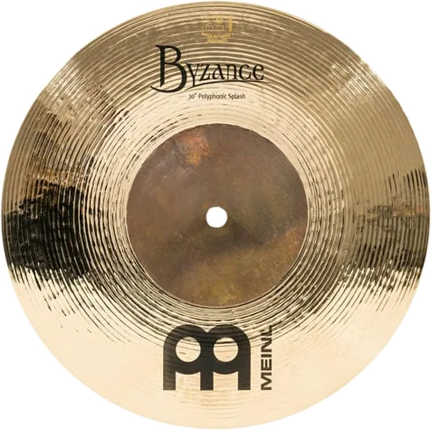 Meinl Byzance Brilliant 10" Polyphonic Splash Cymbal