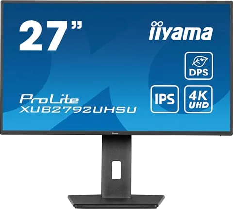 iiyama ProLite XUB2792UHSU-B6 27" 4K Ultra HD 60Hz IPS Monitor