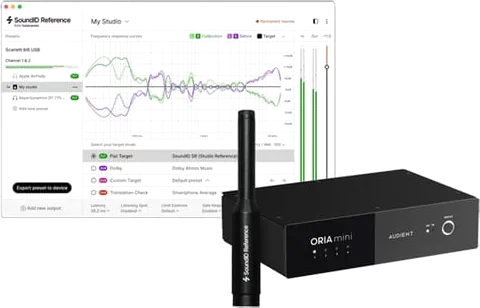 Audient - ORIA mini + Sonarworks Measurement Mic + Sonarworks Add-on Software