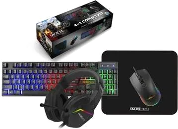 Maxx Tech 4 in 1 RGB Gaming Starter Kit