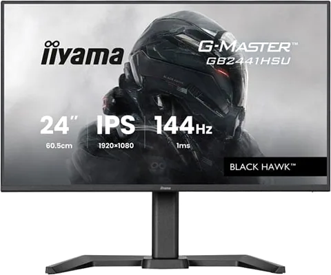 iiyama 24" GB2441HSU-B1 G- Master BLACK HAWK 144Hz AMD FreeSync IPS Gaming Monitor