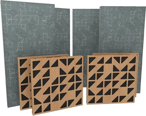 Vicoustic VicCinema VMT Walls and Ceiling Kit, Rosemary Green Pattern