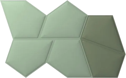 Vicoustic GEN_VMT Penray 1 Tiles - Box of 12, Moss Green